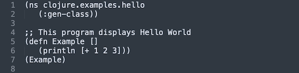 Clojure Hello World